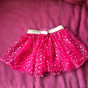 Red and gold tutu 3T